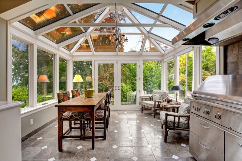 Elegant Sunroom View