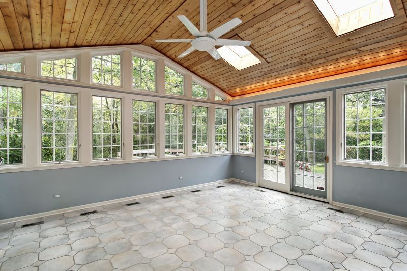 Sunroom with Custom Features